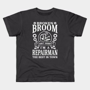 Repairman Best in Town, Halloween outfit Kids T-Shirt